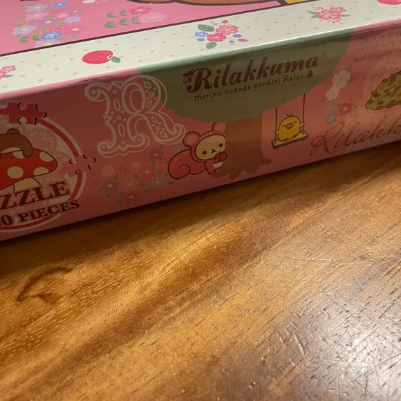 Rilakkuma 1000 Piece Jigsaw Puzzle Brand New Sealed San X 2011 Kawaii - Picture 6 of 7